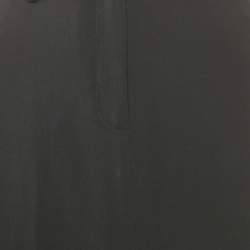 Theory Black Crepe Midi Skirt S