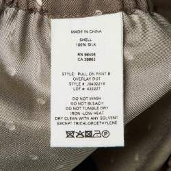 مملوكة مسبقًا بنطاون ثيوري حرير بني منفط بأرجل عريضة مقاس صغير - سمول