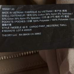 مملوكة مسبقًا بنطال ثيوري بيج نيوتيريك بحزام صغير