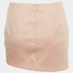 مملوكة مسبقًا Thiery Mugler x H&M Pink Gabardine Asymmetric Mini Skirt S