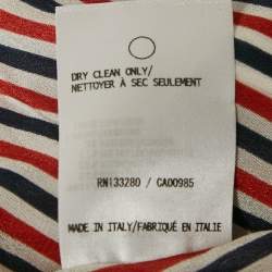 Thom Browne Black Tweed Raw Edge Mini Skirt L