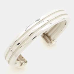 Tiffany & Co. Atlas Groove Sterling Silver Cuff Bracelet