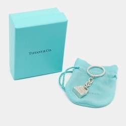 Pre Owned Tiffany & Co. Return to Tiffany Handbag Sterling Silver Key Ring