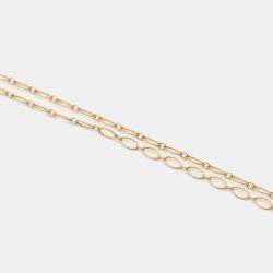 Pre Owned Tiffany & Co. Daisy Key Diamond 18K Rose Gold Long Pendant Necklace