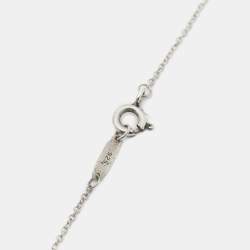 Tiffany & Co. Return To Tiffany Double Heart Tag Sterling Silver Pendant Necklace