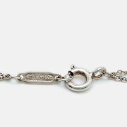 Pre Owned Tiffany & Co. Return To Tiffany Sterling Silver Heart Tag Bracelet