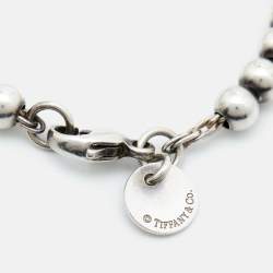 Tiffany & Co. Return to Tiffany Heart Tag Sterling Silver Bead Bracelet