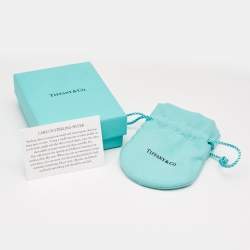 Pre Owned Tiffany & Co. 1837 Circle Sterling Silver Stud Earrings