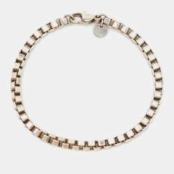 Pre Owned Tiffany & Co. Venetian Link Sterling Silver Bracelet