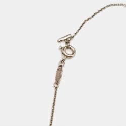 Pre Owned Tiffany & Co. T Smile Sterling Silver Large Necklace