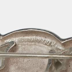 Pre Owned Tiffany & Co. Three Ducks Sterling Silver Brooch