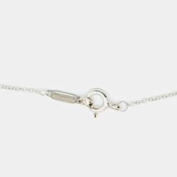 Tiffany and Co. "Go Women" Sterling Silver Pendant Necklace