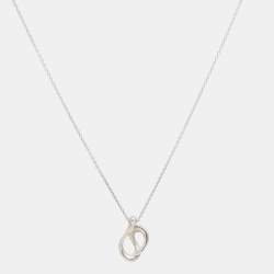 Pre Owned Tiffany & Co.  Elsa Peretti Sterling Silver Necklace