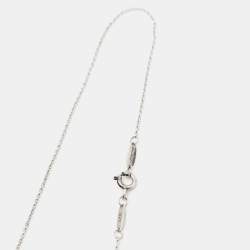 Pre Owned Tiffany & Co.  Elsa Peretti Sterling Silver Necklace