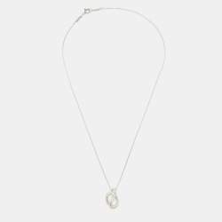 Pre Owned Tiffany & Co.  Elsa Peretti Sterling Silver Necklace