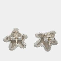 Pre Owned Tiffany & Co. Starfish Sterling Silver Earrings
