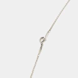 Tiffany & Co. Elsa Peretti Open Heart Sterling Silver Large Model Necklace