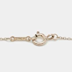 Pre Owned Tiffany & Co. Paloma Picasso Loving Hearts Sterling Silver Necklace