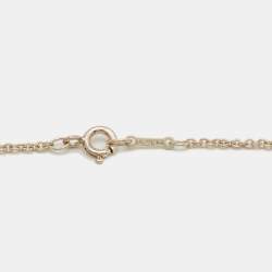 Tiffany & Co. Elsa Peretti Open Heart Sterling Silver Necklace