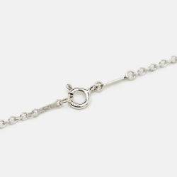 Tiffany & Co. Elsa Peretti Open Heart Sterling Silver Necklace