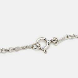 Tiffany & Co. Elsa Peretti Open Heart Sterling Silver Necklace