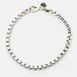 Tiffany & Co. Venetian Link Sterling Silver Unisex Bracelet