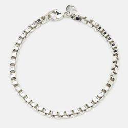 Tiffany & Co. Venetian Link Sterling Silver Unisex Bracelet