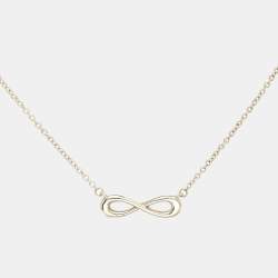 Pre Owned Tiffany & Co. Infinity Sterling Silver Necklace