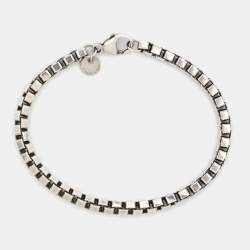 Tiffany & Co. Venetian Link Sterling Silver Unisex Bracelet