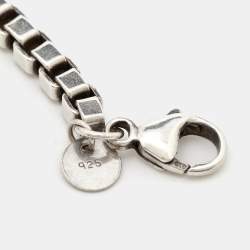 Tiffany & Co. Venetian Link Sterling Silver Unisex Bracelet