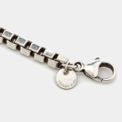Tiffany & Co. Venetian Link Sterling Silver Unisex Bracelet