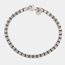 Tiffany & Co. Venetian Link Sterling Silver Unisex Bracelet