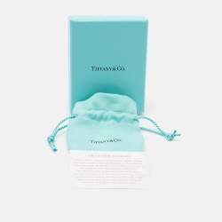 Pre Owned Tiffany & Co. Return To Tiffany Enamel Sterling Silver Pendant Necklace