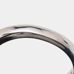 Tiffany & Co. Heart Door Knocker Sterling Silver Ring Size 52