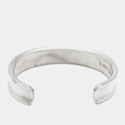 Pre Owned Tiffany & Co. 1837 Sterling Silver Open Cuff Bracelet