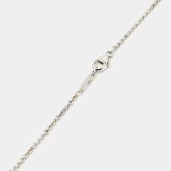 Tiffany & Co. 1837 Sterling Silver Bar Pendant Necklace