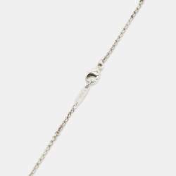 Tiffany & Co. 1837 Sterling Silver Bar Pendant Necklace