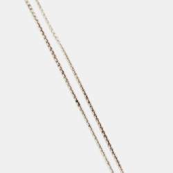 Tiffany & Co. 1837 Sterling Silver Bar Pendant Necklace