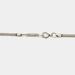 Pre Owned Tiffany & Co. 1837 Bar Tag Sterling Silver Necklace