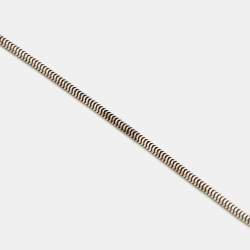 Pre Owned Tiffany & Co. 1837 Bar Tag Sterling Silver Necklace