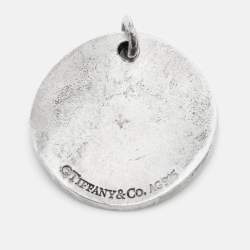 Tiffany & Co. Tiffany Notes Wavy Round Sterling Silver Pendant 