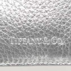 Tiffany & Co. Silver Leather Passport Holder