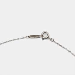 Tiffany & Co. Tiffany 1837 Interlocking Circles Rubedo and Sterling Silver Pendant Necklace