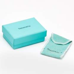 Pre Owned Tiffany & Co. Paloma Picasso Olive Leaf Sterling Silver 925 Ring Size 52