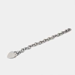 Tiffany & Co. Heart Tag Sterling Silver Bracelet