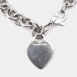 Tiffany & Co. Heart Tag Sterling Silver Bracelet