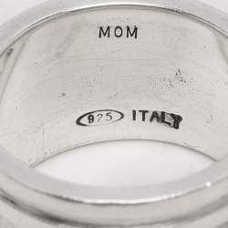 Tiffany & Co. Atlas Silver Band Ring Size 54