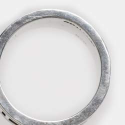 Tiffany & Co. Atlas Silver Band Ring Size 54