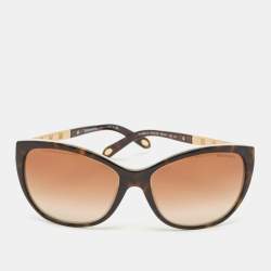 Tiffany & Co. Brown/Blue Gradient TF 4094 -B Atlas Cat Eye Sunglasses 