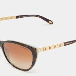 Tiffany & Co. Brown/Blue Gradient TF 4094 -B Atlas Cat Eye Sunglasses 